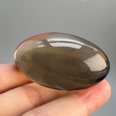 【ガウリシャンカール産】天然ヒマラヤ水晶スモーキークォーツ シヴァリンガム/GauriShankar Himalayan Smoky Quartz ShivaLingam