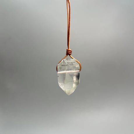 【ガネッシュヒマール産】天然ヒマラヤ水晶ペンダントトップ/Ganesh Himal Natural Pendant Top