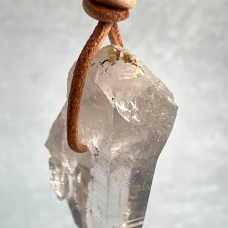 【ガネッシュヒマール産】天然ヒマラヤ水晶ペンダント②/GaneshHimal Natural Himalayan Quartz Pendant