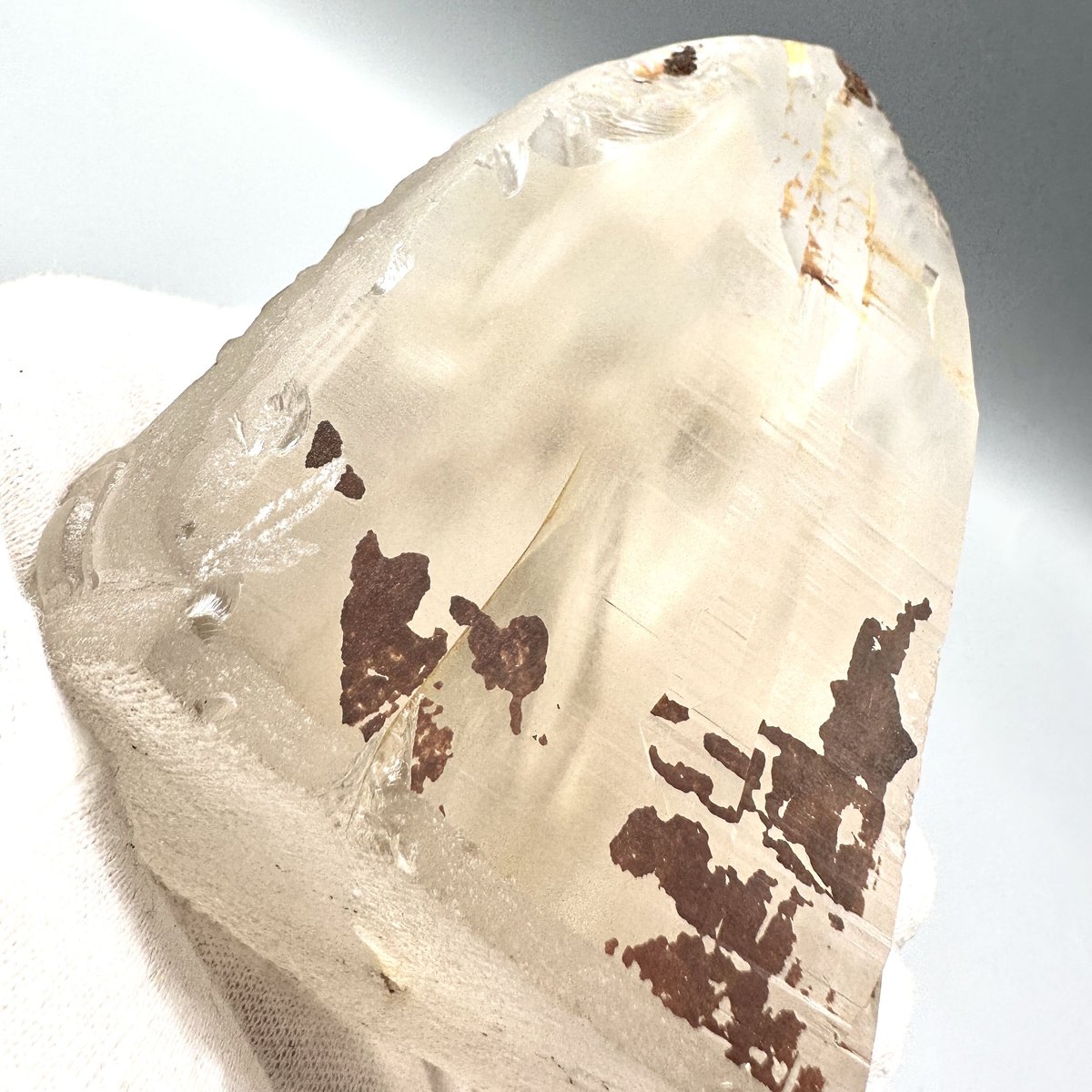 最高品質　光を纏いし神の聖石　ガネッシュヒマール産　ブラックエレスチャル　14㎜ ブレス ガネーシュヒマール水晶 クォーツ TOPランク 約14mm