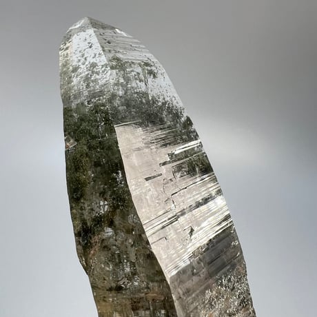【ガネッシュヒマール産】クローライトイン天然ヒマラヤ水晶/Ganesh Himal Chlorite in Himalayan Quartz