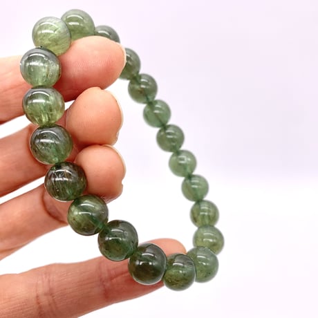 グリーンアパタイトキャッツアイ 9.5mm/ Green Apatite Cat'seye