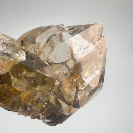 ハイクオリティ【ガネッシュヒマール産】リモナイトイン天然ヒマラヤ水晶/Ganesh Himal Limonite in Himalayan Quartz