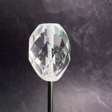 【カイラス産】天然ヒマラヤ水晶多面カットビーズ④/Kailash Himalayan Quartz Multi Cut Beads