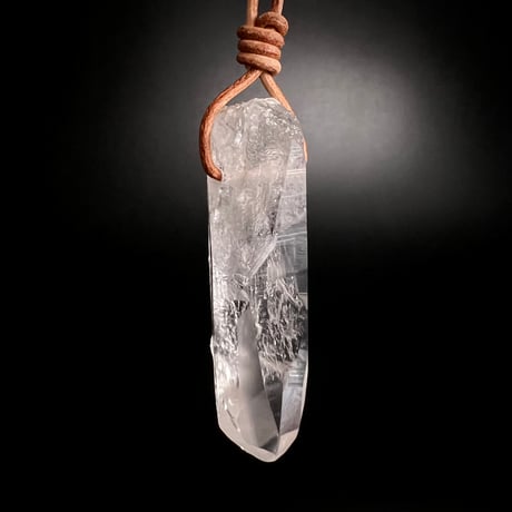 【アンナプルナ産】天然ヒマラヤ水晶ペンダント⑤/Annapurna Himalayan Quartz Pendant