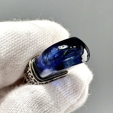 ネパール産ヒマラヤカイヤナイトS/V925ペンダントトップ ⑤ NEPAL Himalayan Kyanite Pendant Top