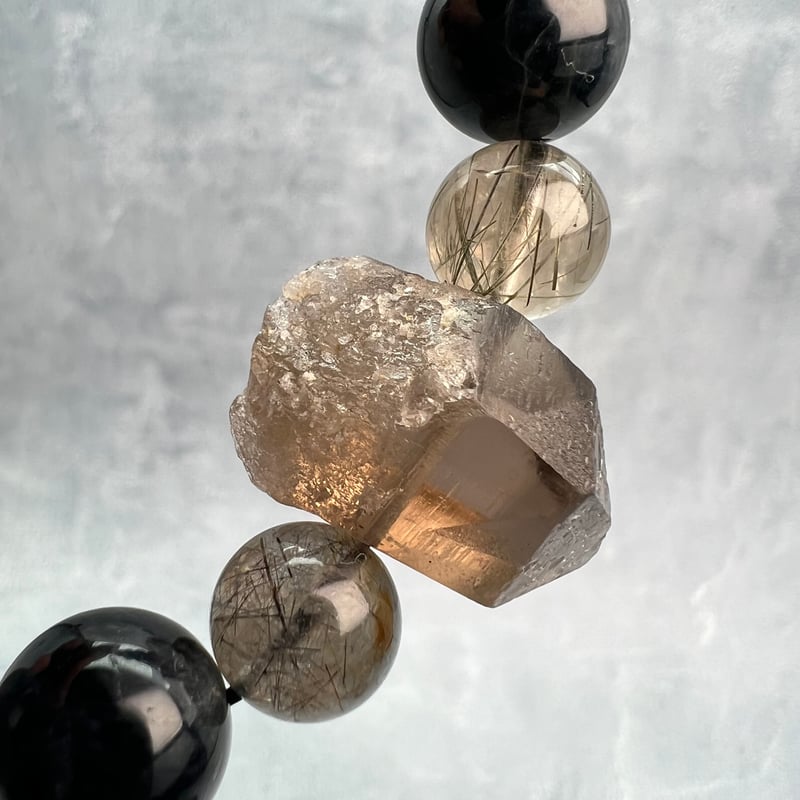 デザインブレスレット】ガネッシュヒマール産×ガウリシャンカール産