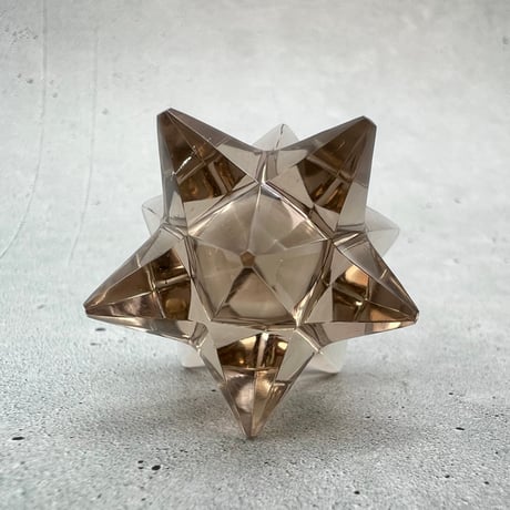 【ガウリシャンカール産】天然ヒマラヤスモーキークォーツ アステロイド④/Gaurishankar HimalayanSmoky Quartz "Asteroid"Super Markaba Star