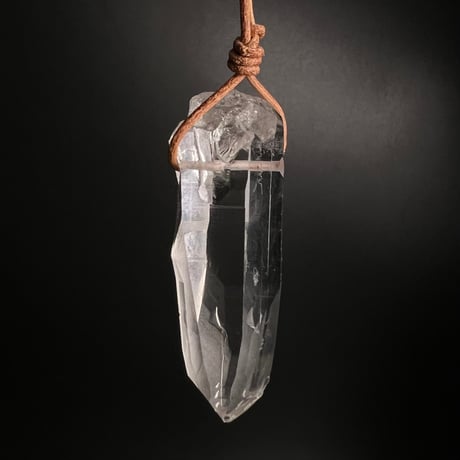 【アンナプルナ産】天然ヒマラヤ水晶ペンダント②/Annapurna Himalayan Quartz Pendant
