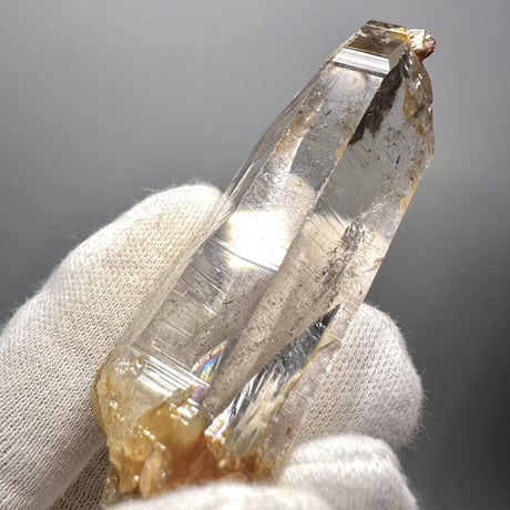 【ガネッシュヒマール産】リモナイトイン天然ヒマラヤ水晶 ⑧/Ganesh Himal Limonite in Himalayan Quartz
