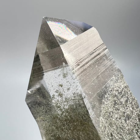 【ガネッシュヒマール産】クローライトイン天然ヒマラヤ水晶/Ganesh Himal Chlorite in Himalayan Quartz