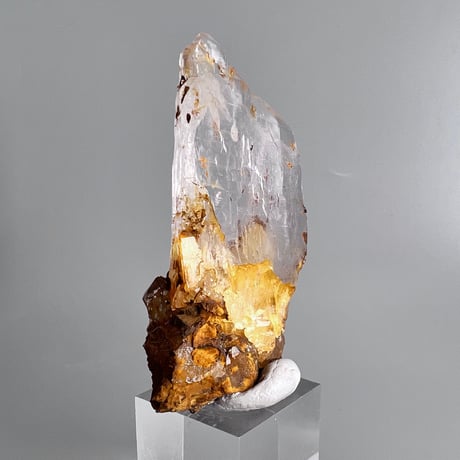 【ガネッシュヒマール産】リモナイトイン天然ヒマラヤ水晶 /Ganesh Himal Limonite in Himalayan Quartz