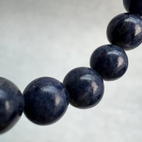【天然サファイア】ブレスレット(7mm/内径16cm②/Sapphire Bracelet