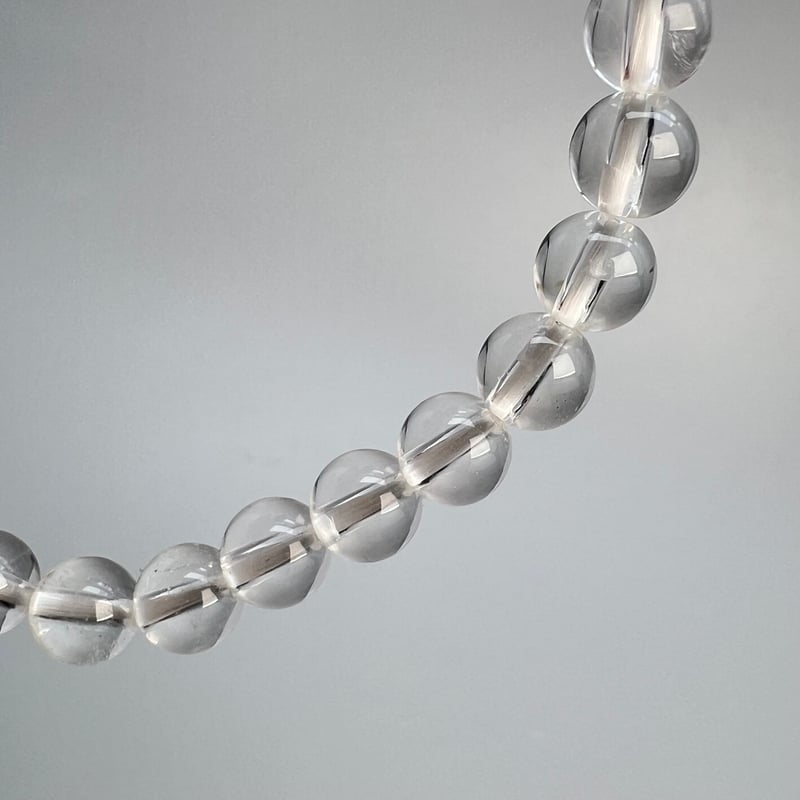 ハイクオリティー】ガネッシュヒマール産天然ヒマラヤ水晶ブレスレット