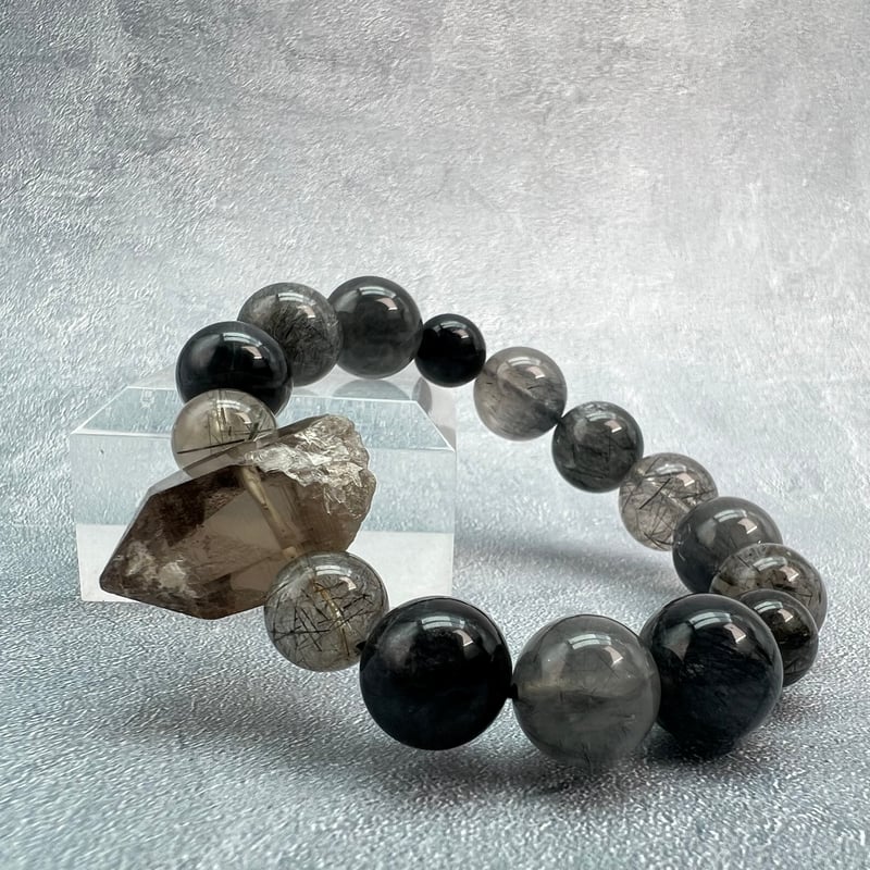 デザインブレスレット】ガネッシュヒマール産×ガウリシャンカール産