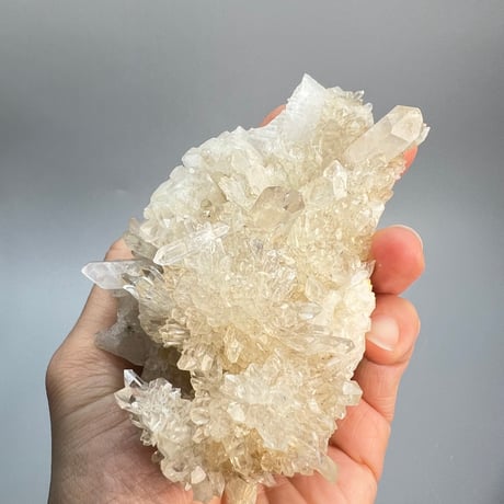 【マカルー産】天然ヒマラヤ水晶クラスター1⑱/Makalu Himalayan Quartz Cluster