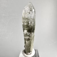 【ガネッシュヒマール産】クローライトイン天然ヒマラヤ水晶ミニポイント"L"/Ganesh Himal Chlorite in Himalayan Quartz Point