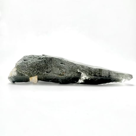 【ガネッシュヒマール産】クローライト&アクチノライトイン天然ヒマラヤ水晶ポイント④/Ganesh Himal Chlorite&Actinolite in  Himalayan Quartz