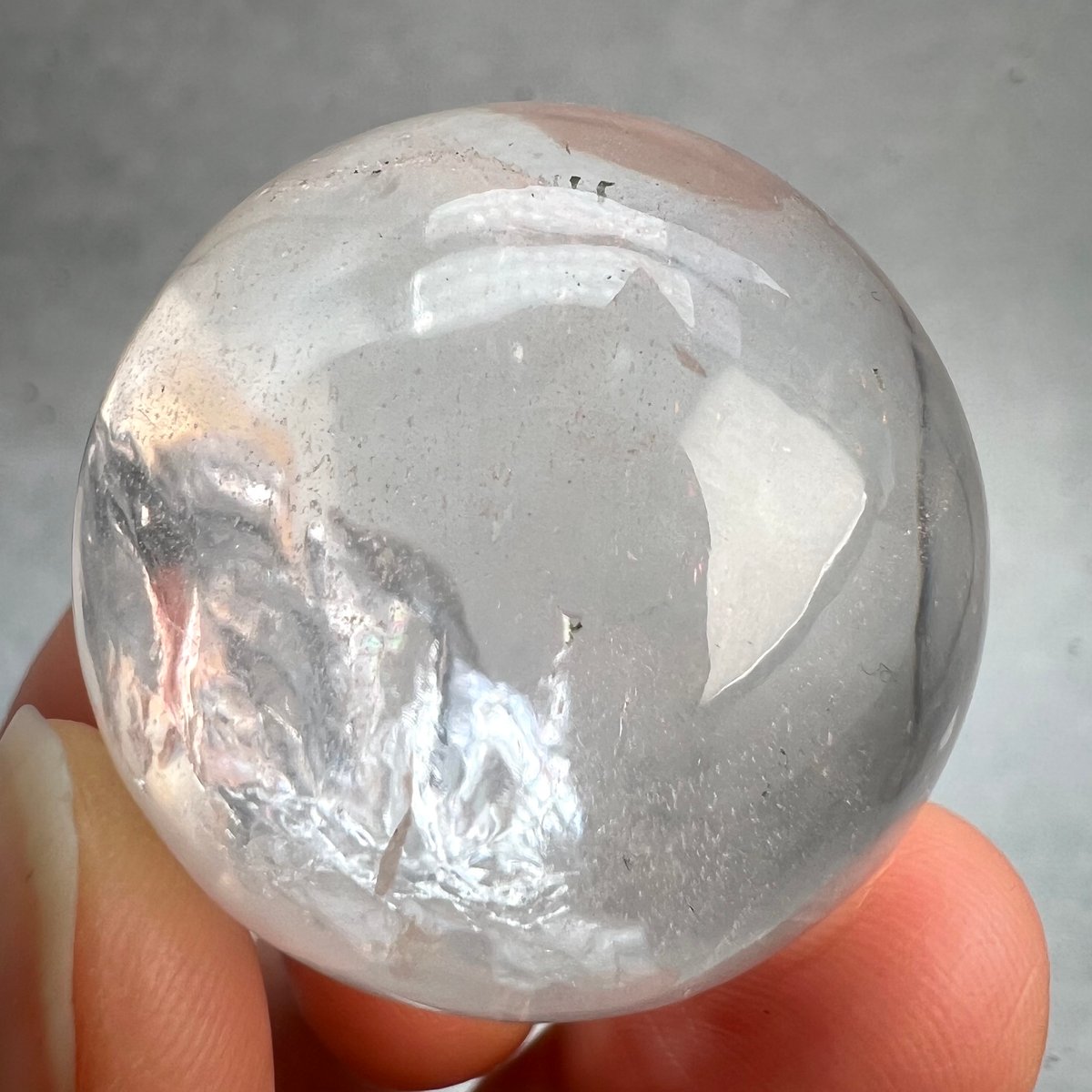 ガネーシュヒマール産   No1289 ガネーシュヒマール産 ポイント ライトスモーキータイプ 66.0g