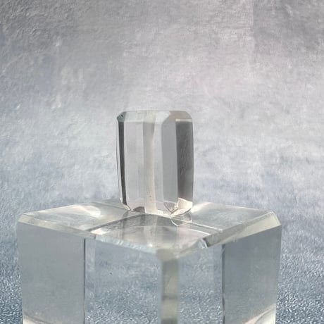 【ガウリシャンカール産】天然ヒマラヤスモーキークォーツ"手磨き加工"スクエアビーズ⑤/Gaurishankar Himalayan Smoky Quartz Square Beads