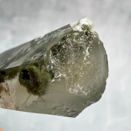 【ガネッシュヒマール産】クローライトイン天然ヒマラヤ水晶/Ganesh Himal Chlorite in Himalayan Quartz