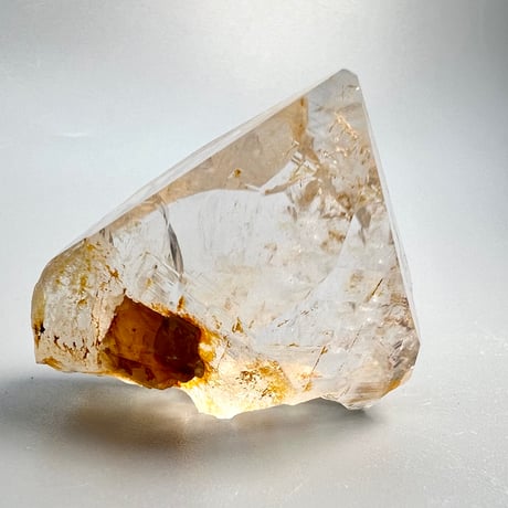 【ガネッシュヒマール産】リモナイトイン天然ヒマラヤ水晶/Ganesh Himal Limonite in Himalayan Quartz