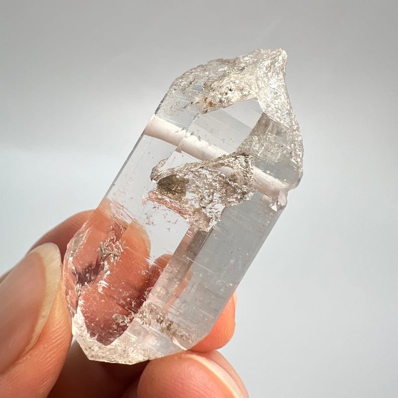 ガネッシュヒマール産】天然ヒマラヤ水晶ペンダントトップ⑭