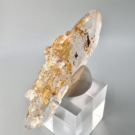 【ガネッシュヒマール産】リモナイトイン天然ヒマラヤ水晶/Ganesh Himal Limonite in Himalayan Quartz