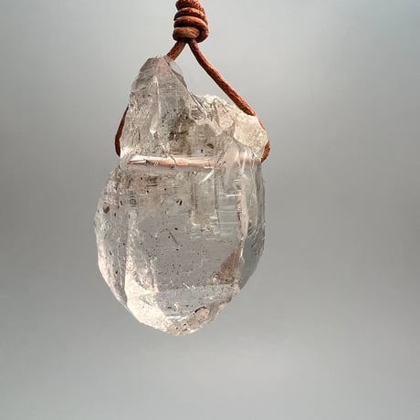 【ガネッシュヒマール産】天然ヒマラヤ水晶ペンダントトップ⑩/Ganesh Himal Natural Pendant Top