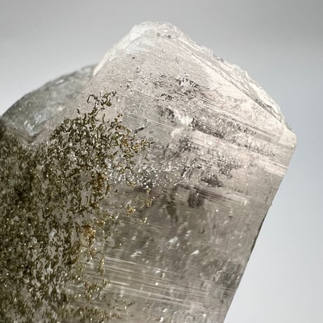 大特価【ガネッシュヒマール産】クローライトイン天然ヒマラヤ水晶⑫/Ganesh Himal Chlorite in Himalayan Quartz