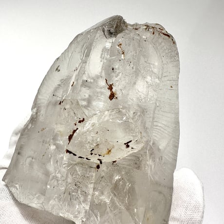 【ガネッシュヒマール産】リモナイト・マイカイン天然ヒマラヤ水晶 "クベーラ"仏像/Ganesh himal  Limonite Mica in himalayan quartz  "kuber"