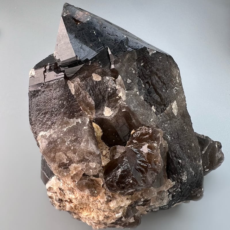 ガウリシャンカール産天然ヒマラヤ水晶クラスター/GauriShankar