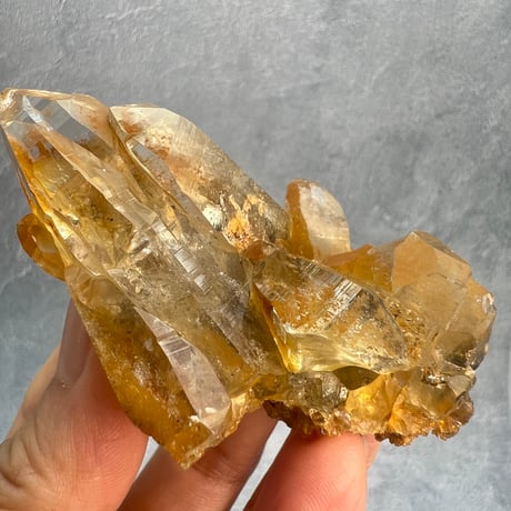 【ガネッシュヒマール産】リモナイトイン天然ヒマラヤ水晶/Ganesh Himal Limonite in Himalayan Quartz