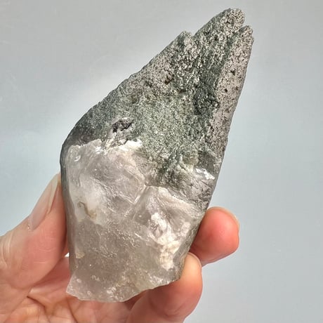 大特価【ガネッシュヒマール産】クローライトイン天然ヒマラヤ水晶❺/Ganesh Himal Chlorite in Himalayan Quartz