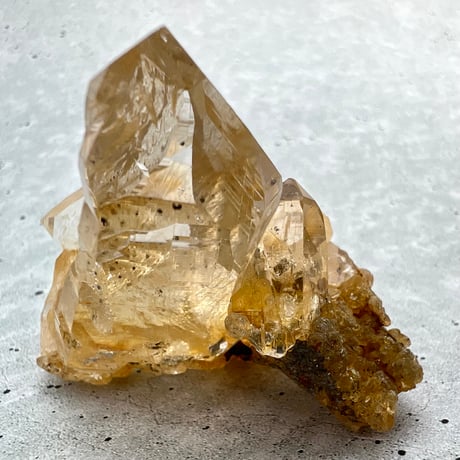 【ガネッシュヒマール産】リモナイトイン天然ヒマラヤ水晶/Ganesh Himal Limonite Himalayan Quartz