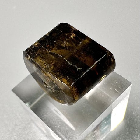 ネパール産ドラバイトトルマリン"手磨き加工"ビーズ⑩/Nepal Dravite Tourmaline Beads