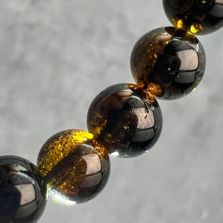 ネパール産🇳🇵ヒマラヤドラバイトトルマリン ブレスレット7mm内径16/Nepal Himalayan dravite tourmaline Bracelet