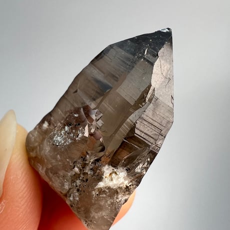 【ガウリシャンカール産】天然ヒマラヤスモーキークォーツポイントセット②/GauriShankar Himalayan Smoky Quartz Point Set
