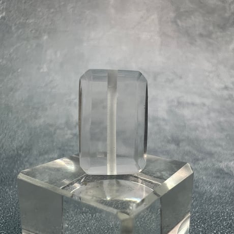 【ガネッシュヒマール産】天然ヒマラヤ水晶"手磨き加工"スクエアビーズ⑥/Ganesh Himal  Himalayan Quartz Square Beads