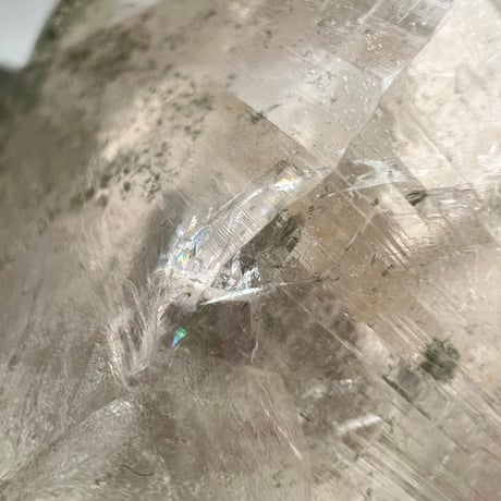 【ガネッシュヒマール産】クローライトイン天然ヒマラヤ水晶クラスター/Ganesh Himal Chlorite in Himalayan Quartz Cluster