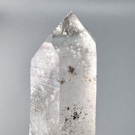 【マナスル産】クローライトイン天然ヒマラヤ水晶ポイント/Manaslu Chlorite in Himalayan Quartz Point