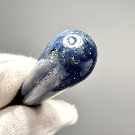 ネパール産ヒマラヤカイヤナイト "手磨き加工"ペンダントトップ 3️⃣ NEPAL Himalayan Kyanite Pendant Top