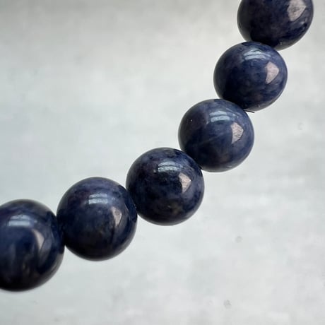 【天然サファイア】ブレスレット(6.8mm/15cm)②/Sapphire Bracelet