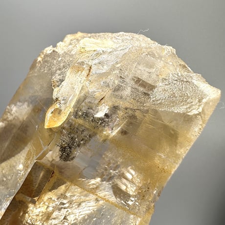 【ガネッシュヒマール産】マイカ&リモナイトイン天然ヒマラヤ水晶⑬/Ganesh Himal Mica&Limonite in Himalayan Quartz