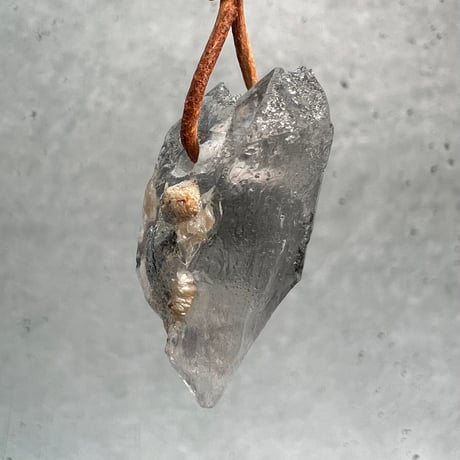 【カイラス産】天然ヒマラヤ水晶ペンダントトップ⑥/Kailash Himalayan Quartz Pendant Top