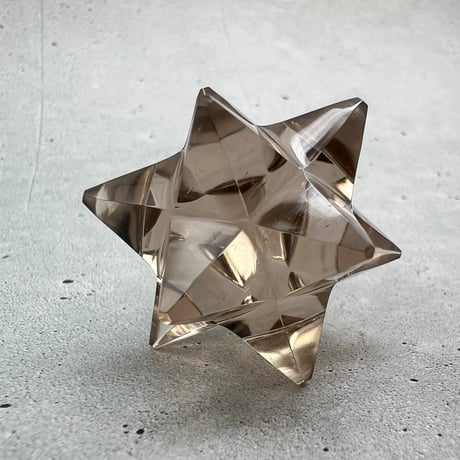 【ガウリシャンカール産】天然ヒマラヤスモーキークォーツ アステロイド④/Gaurishankar HimalayanSmoky Quartz "Asteroid"Super Markaba Star
