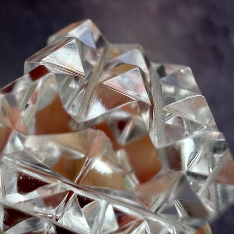 【マニハール産】 天然ヒマラヤ水晶"ピラミッドキューブ"⑦/Manihar Himalayan Quartz "Pyramid Cube"
