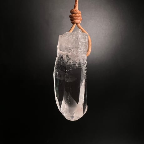 【アンナプルナ産】天然ヒマラヤ水晶ペンダント⑥/Annapurna Himalayan Quartz Pendant
