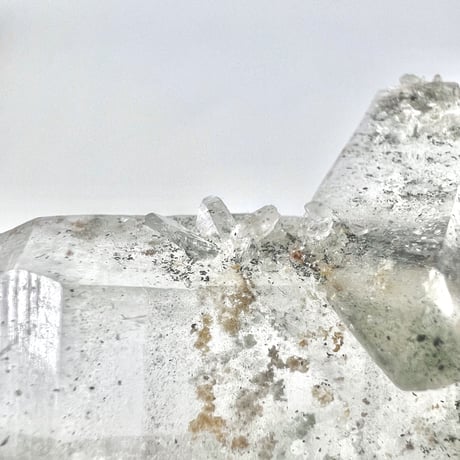 【マナスル産】クローライトイン天然ヒマラヤ水晶ポイント/Manaslu Chlorite in Himalayan Quartz Point