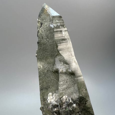 【ガネッシュヒマール産】クローライトイン天然ヒマラヤ水晶/Ganesh Himal Chlorite in Himalayan Quartz